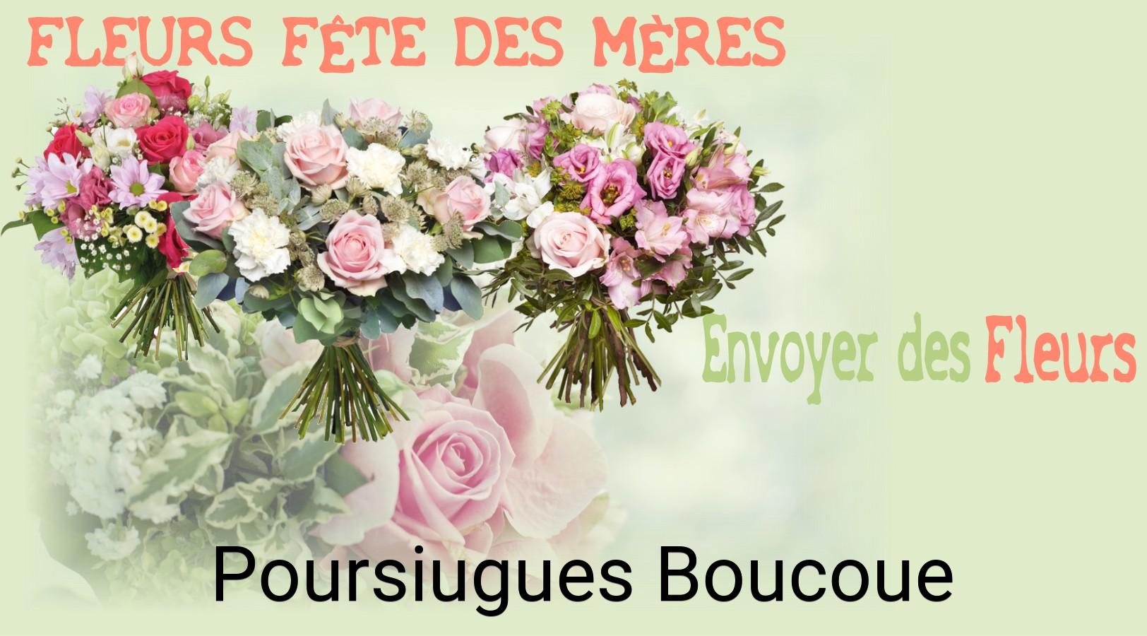 Bouquet de Fête des Mères livré à Poursiugues-Boucoue
